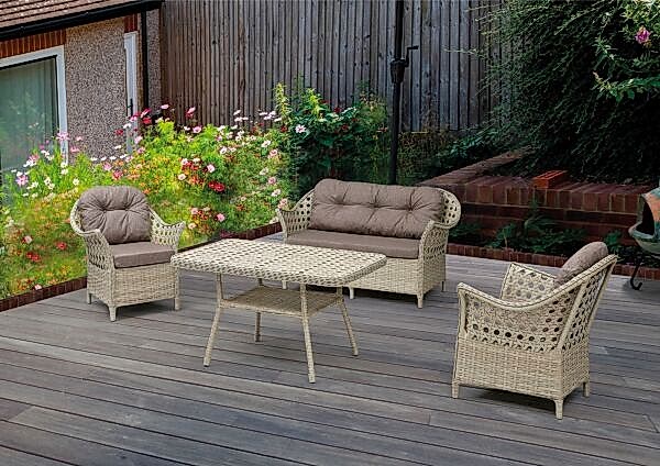 2+1+1+ MASA RATTAN BAHÇE TAKIMI