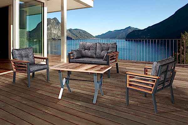 PAPARTA 2+1+1+MASA BAHÇE TAKIMI