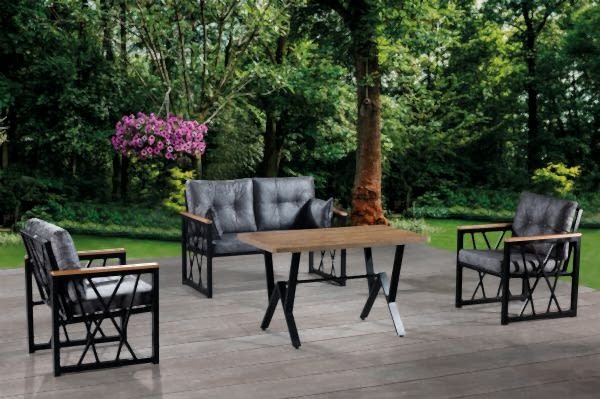 AÇELYA 2+1+1+MASA BAHÇE BALKON TAKIMI